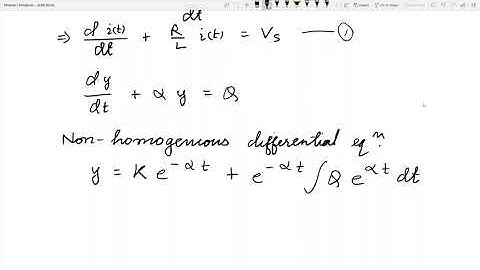 Time domain Analysis of first order RL and RC circuit || Basic Electrical Engineering