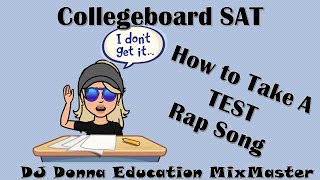 Grammar/Writing/Reading Rap Song #115 How to Take a Test SAT Preparation Song-Test Taking Strategies