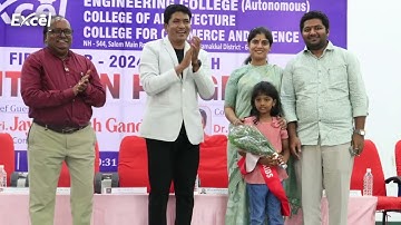 Excel Group Institutions(EEC,ECCS & ECAP) - Orientation Programme for First Year Students 2024-2025