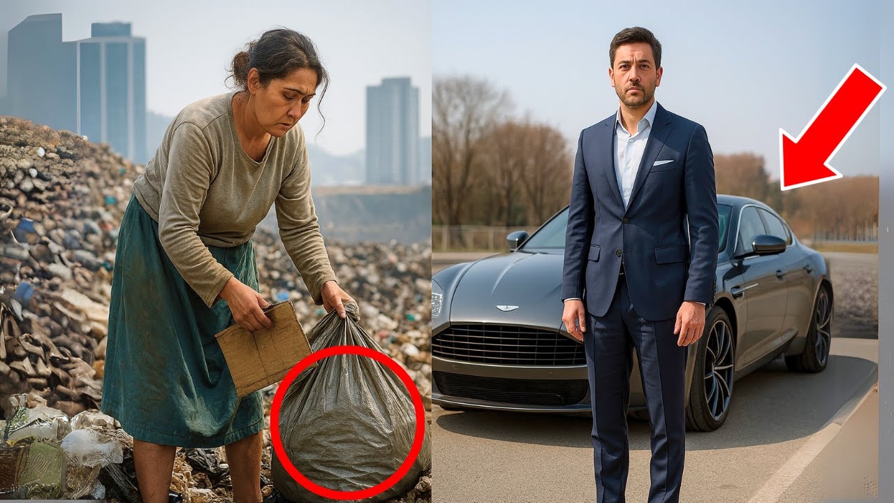 BİR EŞ, 15 YIL BOYUNCA KOCASINI BEKLERKEN ÇÖP TOPLAYARAK İKİ ÇOCUĞUNU BÜYÜTTÜ... VE KOCASI PARAYLA A