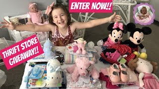 THRIFT STORE GIVEAWAY!! ENTER NOW!!