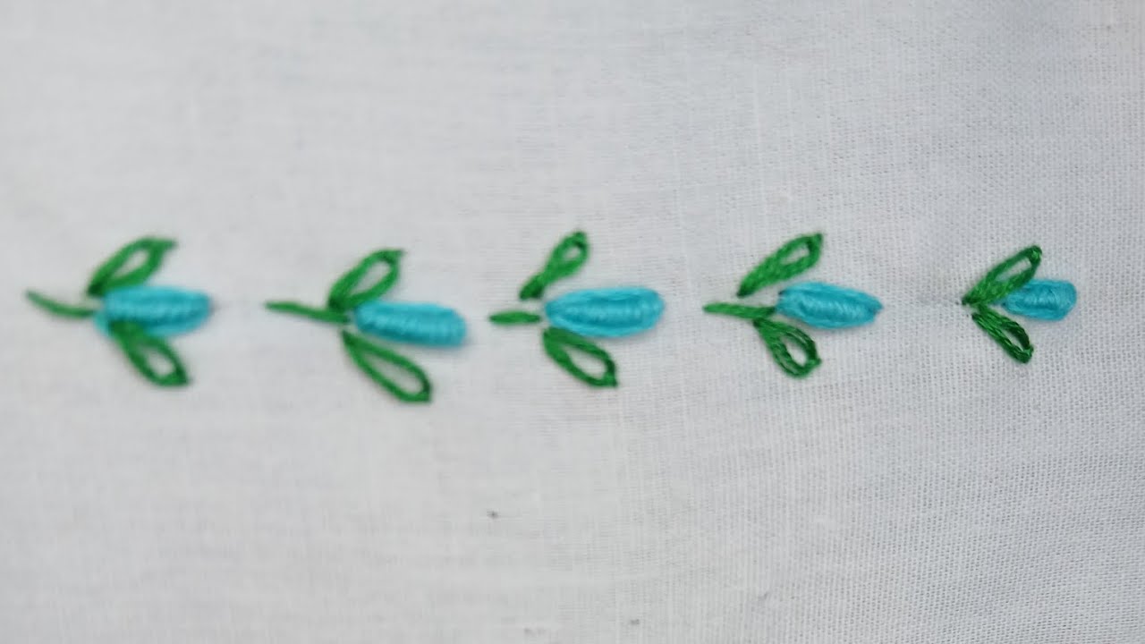 Amazing Hand embroidery design# youtubevideo 
