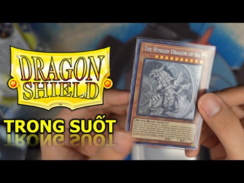 Dùng thử bọc bài trong suốt cho Yugioh từ hãng Dragon Shield - Clear Sleeves | M2DA