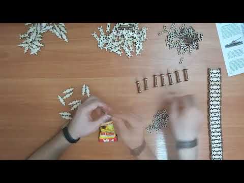 Сборка модели EWA Танк ЛЕВ