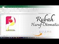 cara merubah hurup besar ke kecil di excel