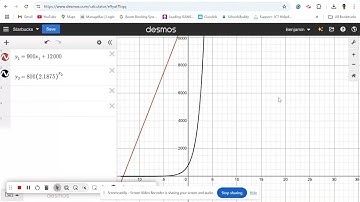 Desmos video on Linear vs Exponential models