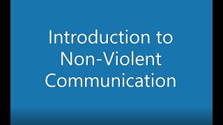 An Introduction to Non Violent Communication with Lori Delaney, PT, DPT, MHA