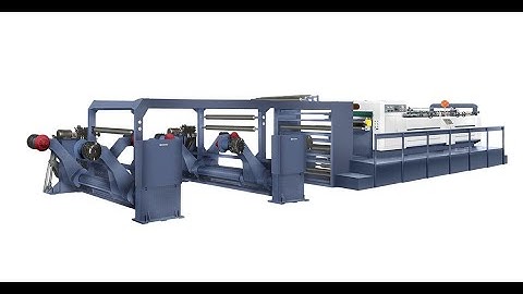 4 Rolls Loading Jumbo Paper Roll High Speed Rotary Sheet Cutting Machine