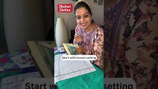 5 Hacks For Ironing And Caring For Saree अब सरय रहग नई जस