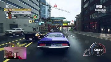 NFS Unbound: Epic Finish Line Showdown - Neck and Neck Battle for Victory!