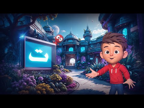 تعلم حروف الهجاء في مدينة الحروف السحرية حرف التاء
