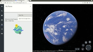 KML File Visualization Using Google Earth Web