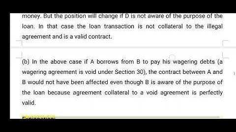 DU-Sol ABE B.Com 2nd Semester (CBCS) Business Law Assignment Solution Questions 3