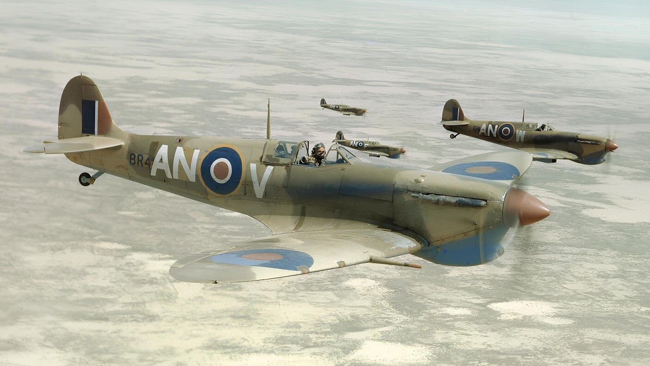 Włoscy piloci byli przerażeni, gdy „Cyrk Skalskiego