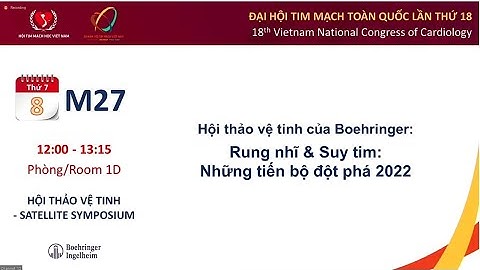 Đại hội Tim mạch toàn quốc lần thứ 18