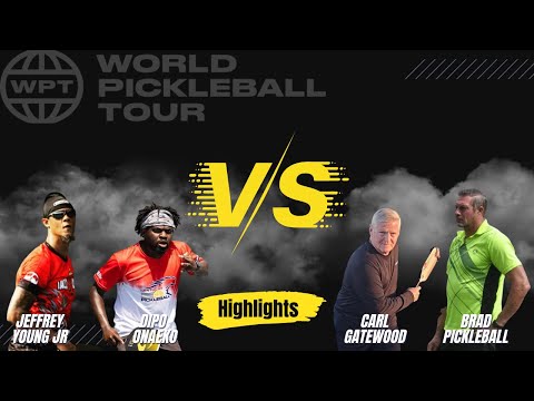 Carl and Brad Gatewood vs Dipo Onaeko and Jeff Young Pickleball Highlights