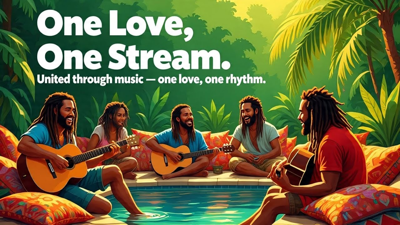 ☀️Island Reggae w/ Bob Marley - Chill Summer Mix 🌴