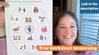 Free Worksheet Wednesday: ❤️️ Kindness