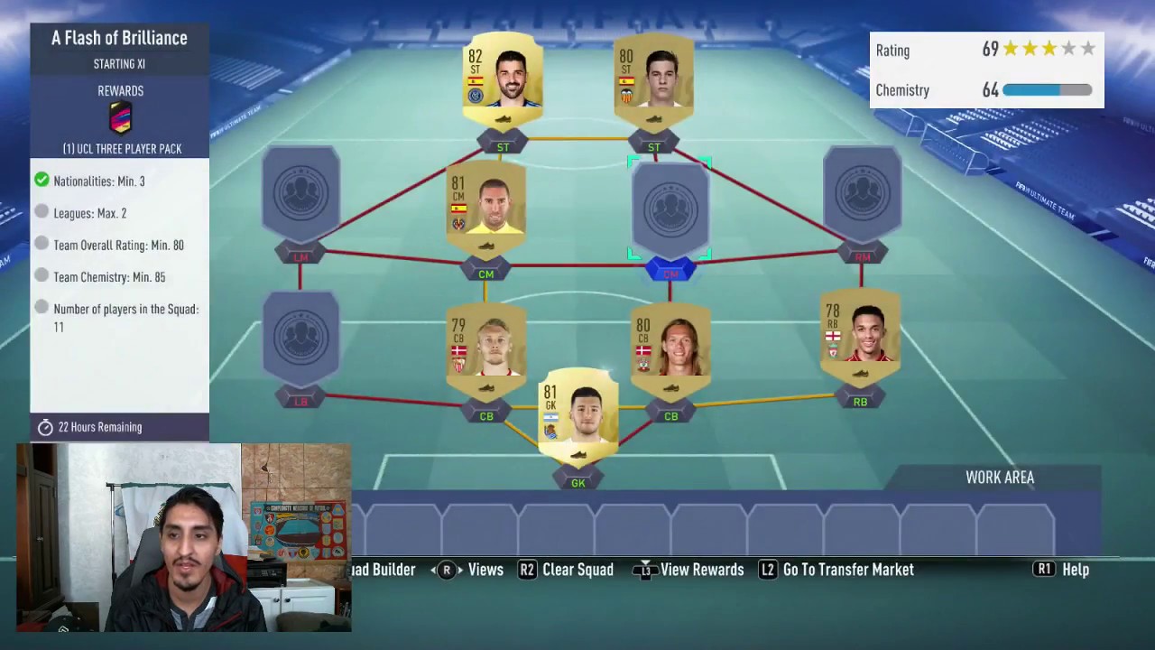 FIFA 19 A FLASH OF BRILLIANCE SBC