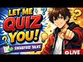 Let Me Quiz You LIVE 🧠🔥 | Test Your Knowledge Now! | Sugarfree Talks