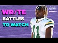 Wide Receiver and Tight End Battles to Watch with Jacob Gibbs! (FFT Dynasty)