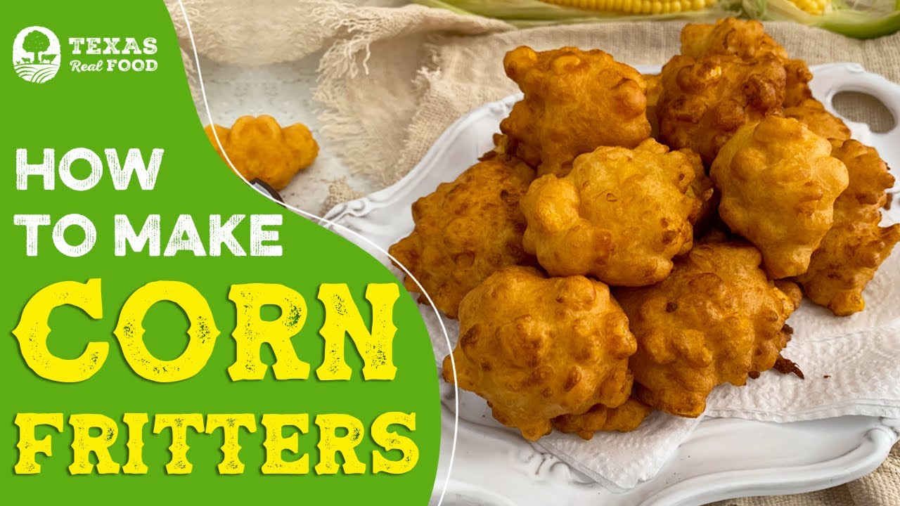 Corn Fritters Recipe How to Make Corn Fritters YouTube