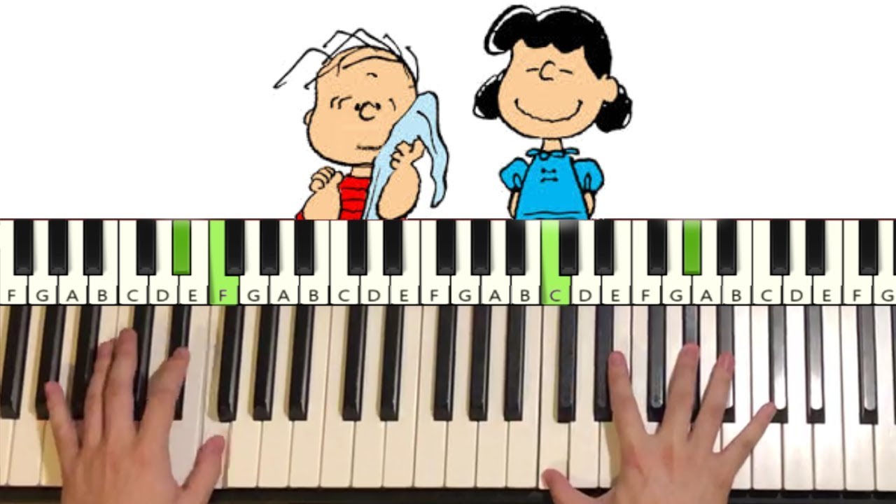 linus-and-lucy-piano-tutorial-lesson-youtube