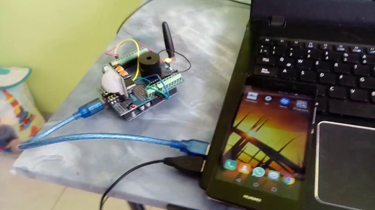 Alarma para casa con Arduino - YouTube