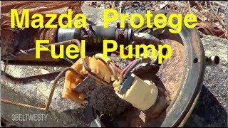 Mazda Protege Fuel Pump and sender Pinout 1995