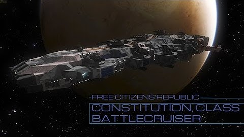 FCR Constitution Class Battlecruiser