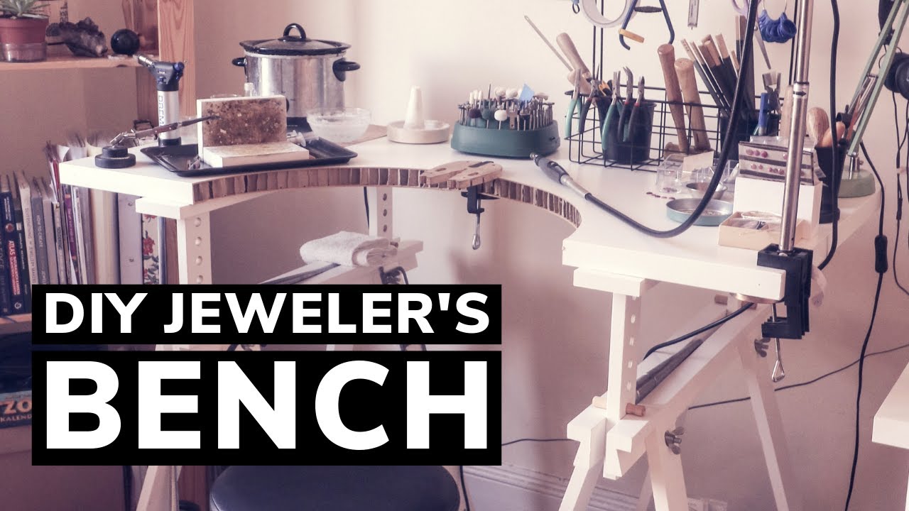 Easy Diy Jeweler S Bench How To Make A Simple Bench At Home For