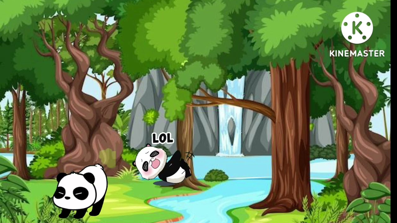 # panda green screen # green panda status # no copyright