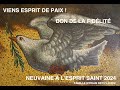 Neuvaine de lesprit saint  don de la fidlit 