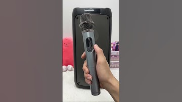 JYX Professional Karaoke Machine with 2 Microphones, Deep Bass Speaker