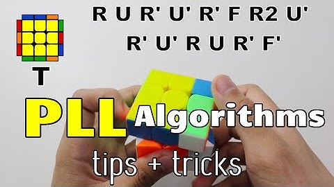 All 21 PLL Algorithms and Finger Tricks | MnM Cube Shop