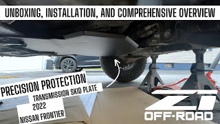 Precision Protection: Z1 Off-Road Transmission Skid Plate 2022 Nissan Frontier