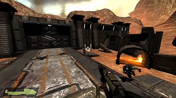 HD 720p - QUAKE 4 - Mission 07 - Canyon