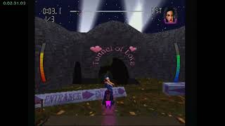 Streak: Hoverboard Racing (1998) PS1 Speedrun Smudge Circuit 5:55 In Game Time / 7:04 RTA screenshot 5