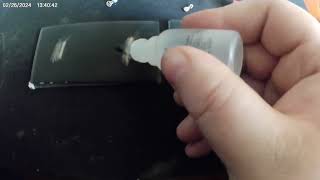 silver test on known and unknown metals