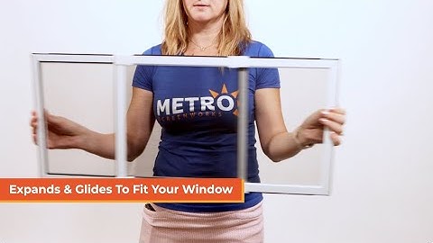 Adjustable Window Screens | Expands & Glides To Fit Your Window | Metro Screenworks