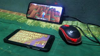 I Converted My Phone To Keyborad To Play Minecraft