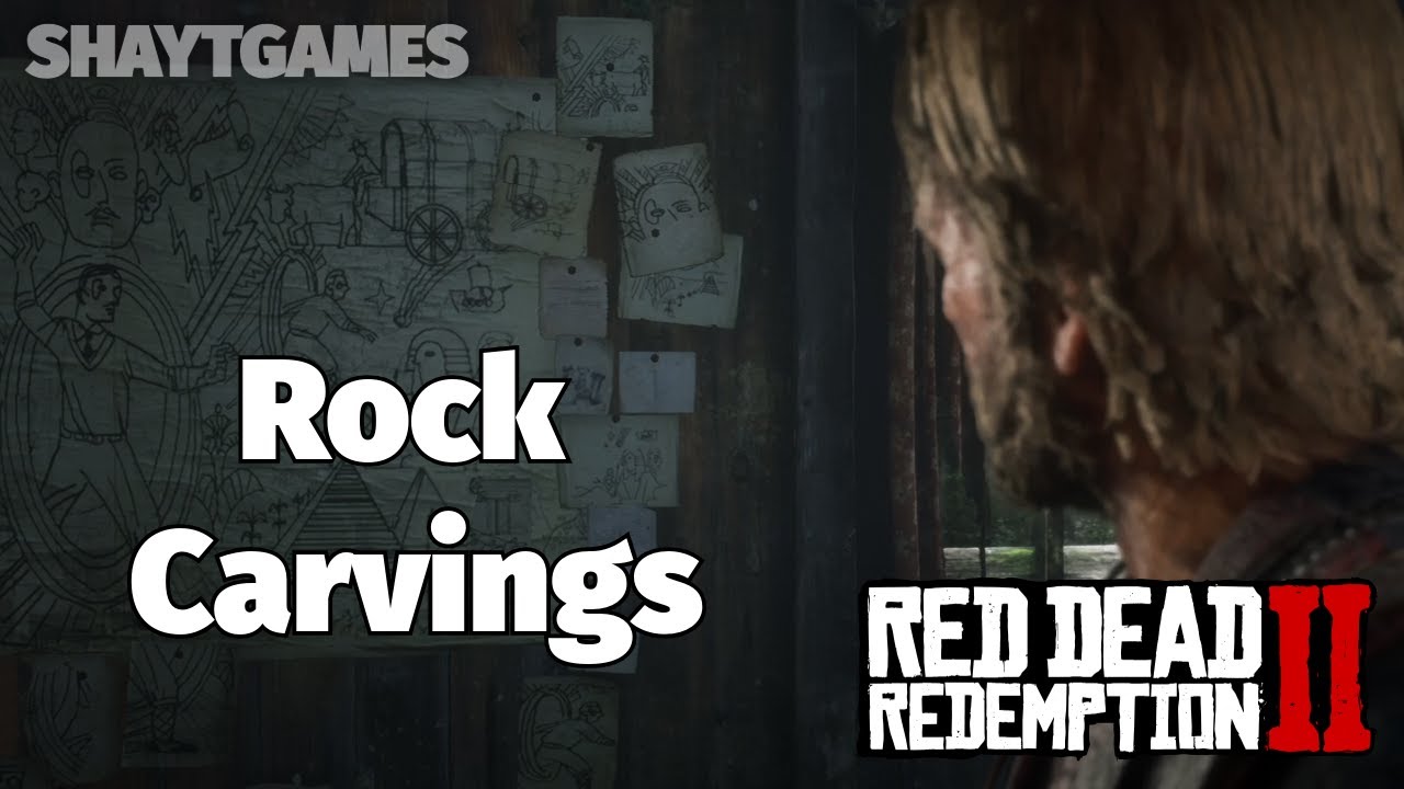 RDR 2 Side Mission - Geology For Beginners [Rock Carvings]