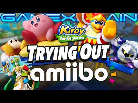 How do amiibo Work in Kirby and the Forgotten Land? (Switch)