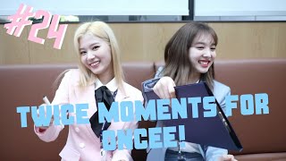 TWICE FUNNY &amp; BEST MOMENTS for ONCE! #24