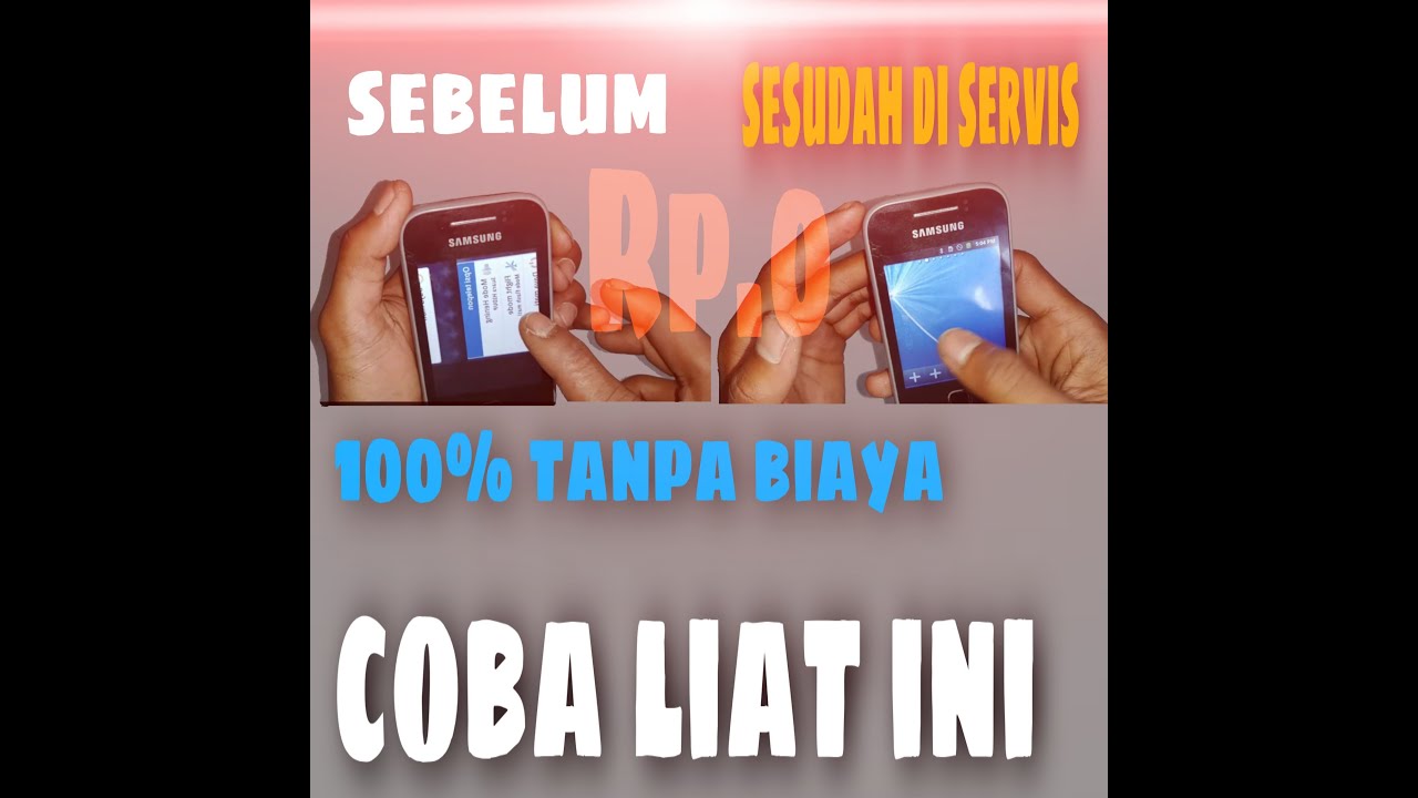 Cara perbaiki lcd hp android yang ngacak,eror,bergaris tanpa biaya 100%