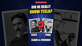 Did Otis Carr Really Know Nikola Tesla? 🤔 #Shorts #flyingsaucer #projectvimana #antigravity
