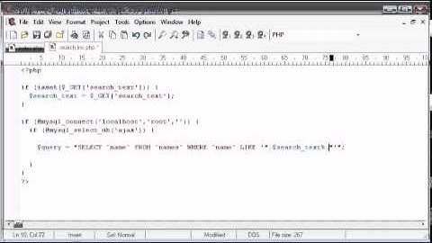 178   Auto Suggest Application Part 4   PHP Tutorials