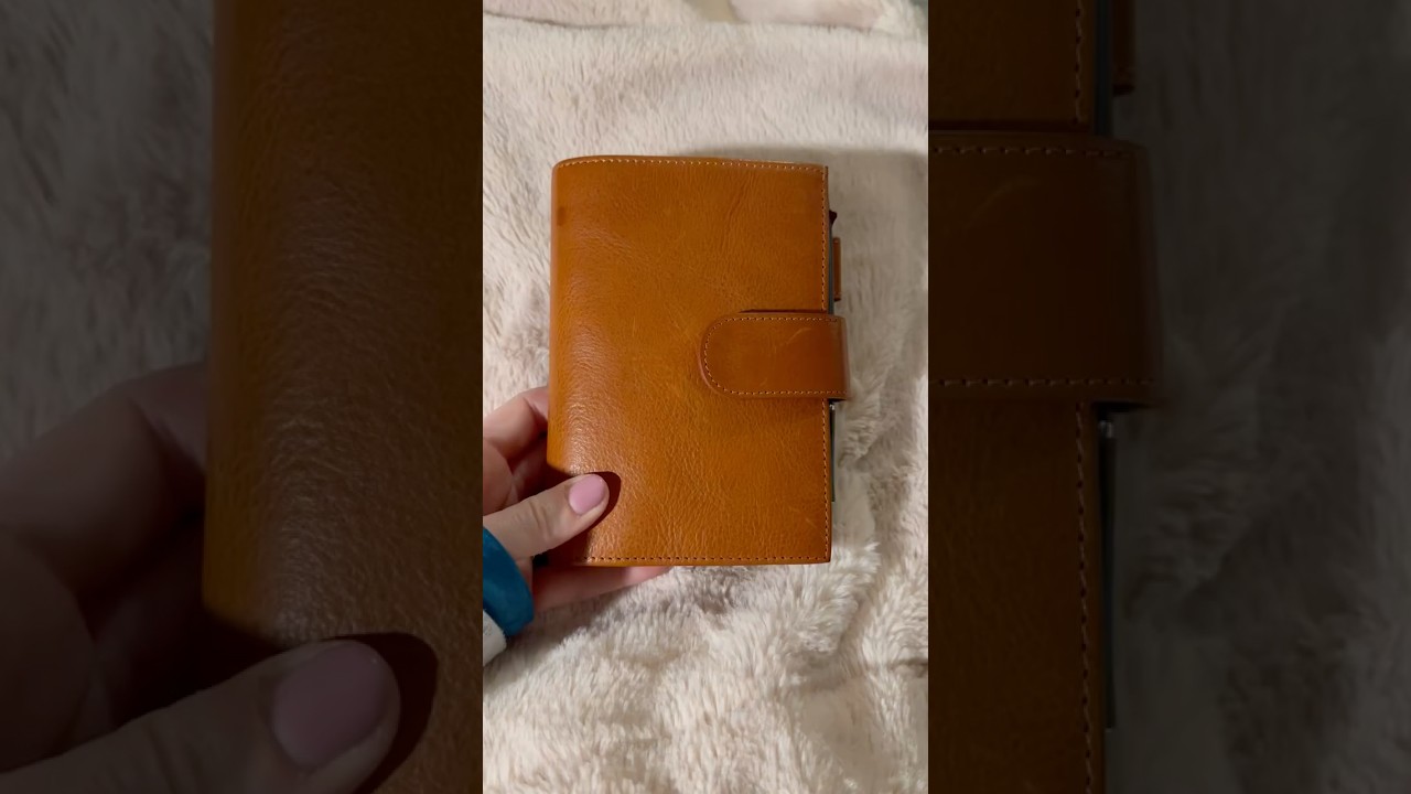 A Cover A Day!! | Pocket Planner | Sterling Ink | Moterm Pocket Cover - Caramel