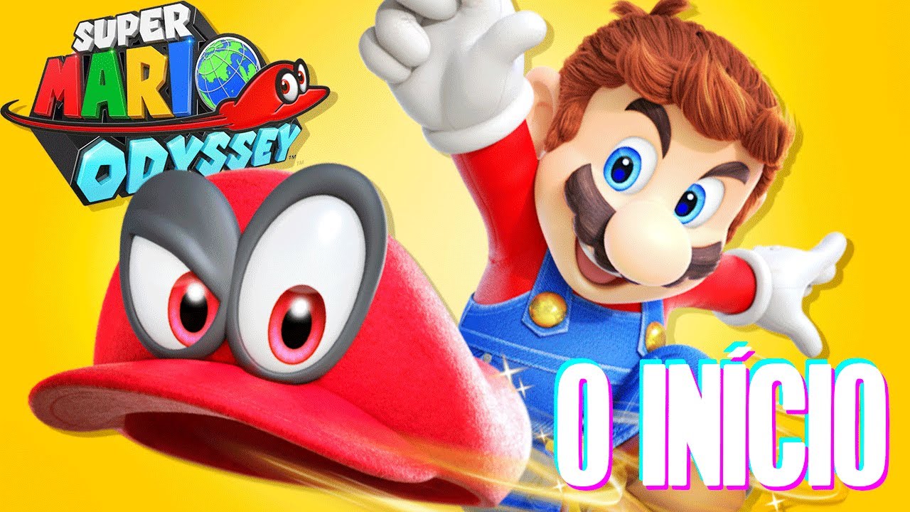 SUPER MARIO ODYSSEY JOGO COMPLETO Gameplay Nintendo Switch 