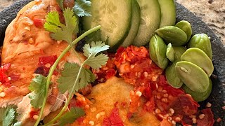 Tempe penyet for lunch